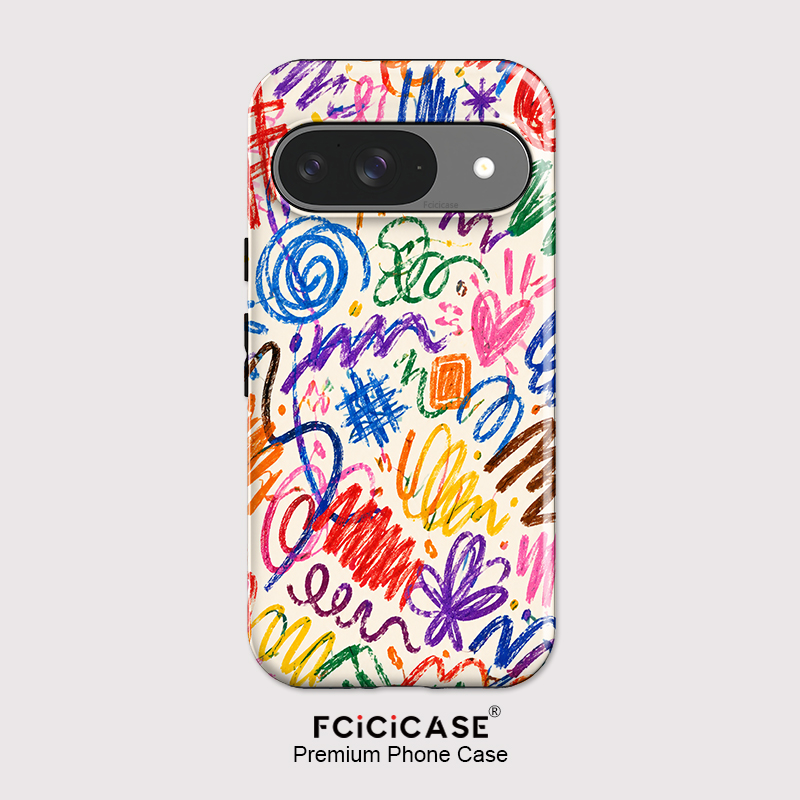 Google Pixel 9 Pro - Fcicicase Artystyczne Etui na Telefon z